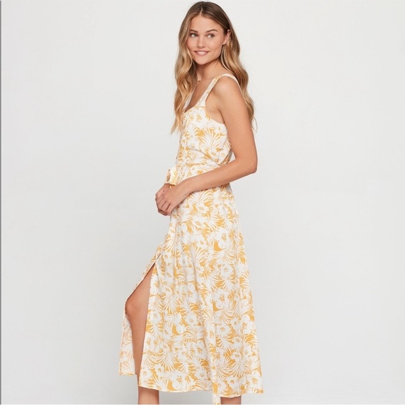 L*Space Boho Floral Button Down Maxi Dress Size S - Picture 3 of 13